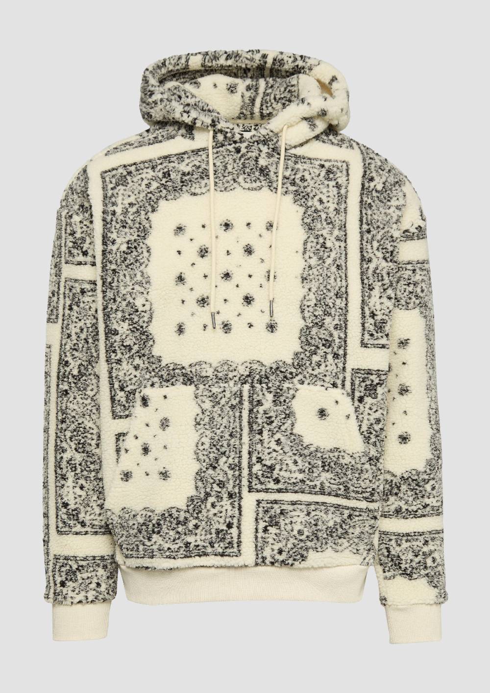 S.Oliver Sweatshirt aus Teddyplüsch im All-over-Print Online