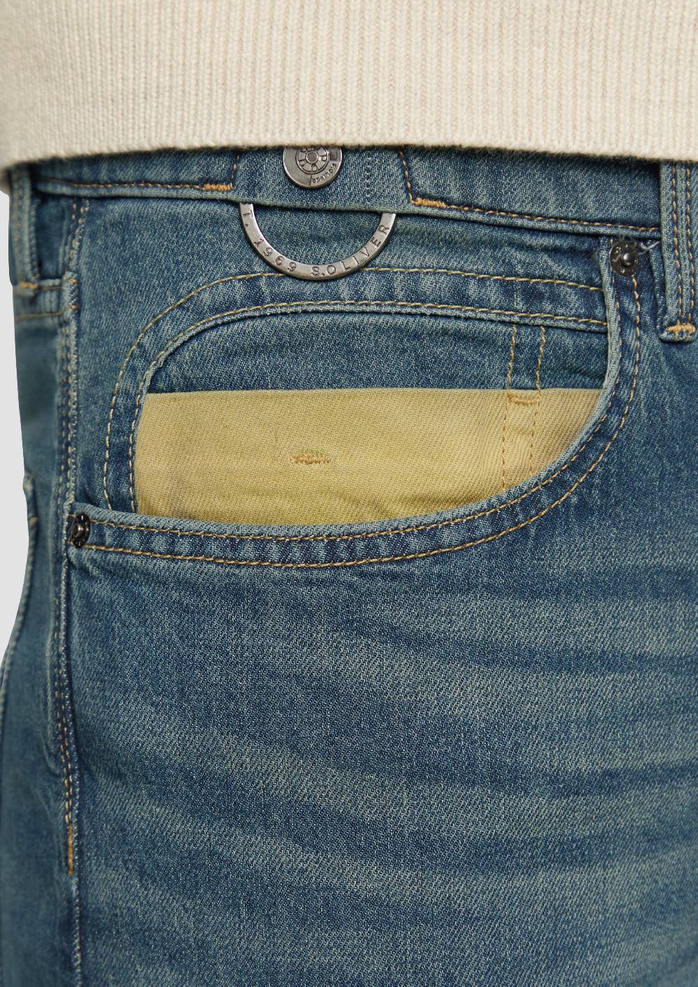 S.Oliver Jeans Mauro / Regular Fit / Mid Rise / Tapered Leg Verkauf