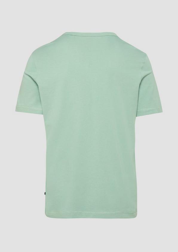 S.Oliver Baumwollshirt mit Frontprint Limitierter Zeitrabatt