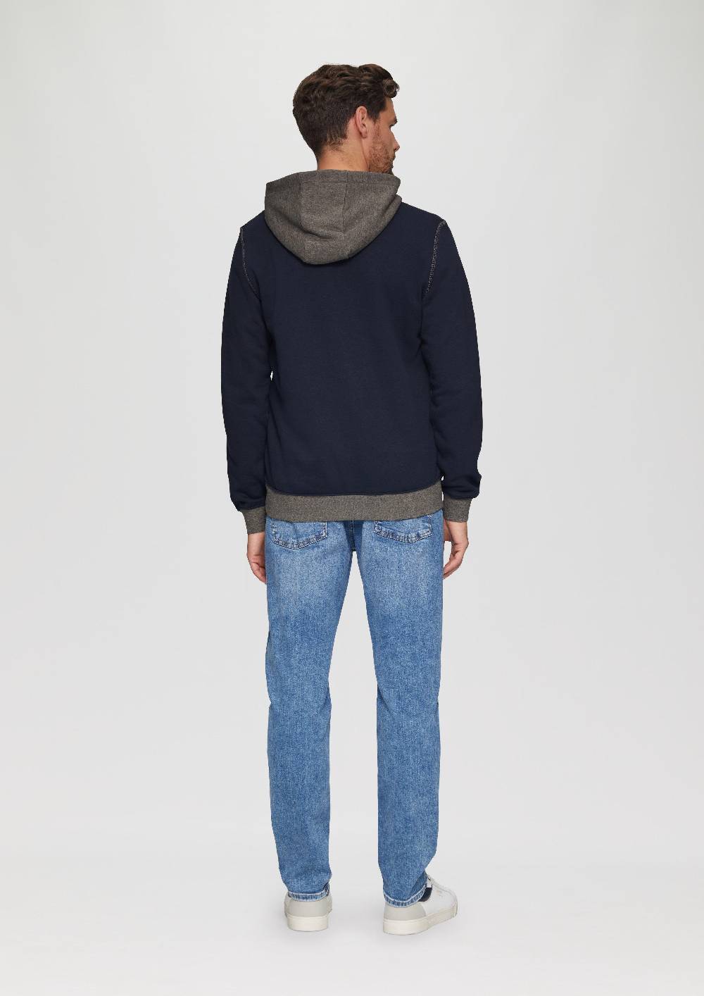 S.Oliver Hoodie mit Stehkragen und Reißverschluss Fabrik Onlineshop