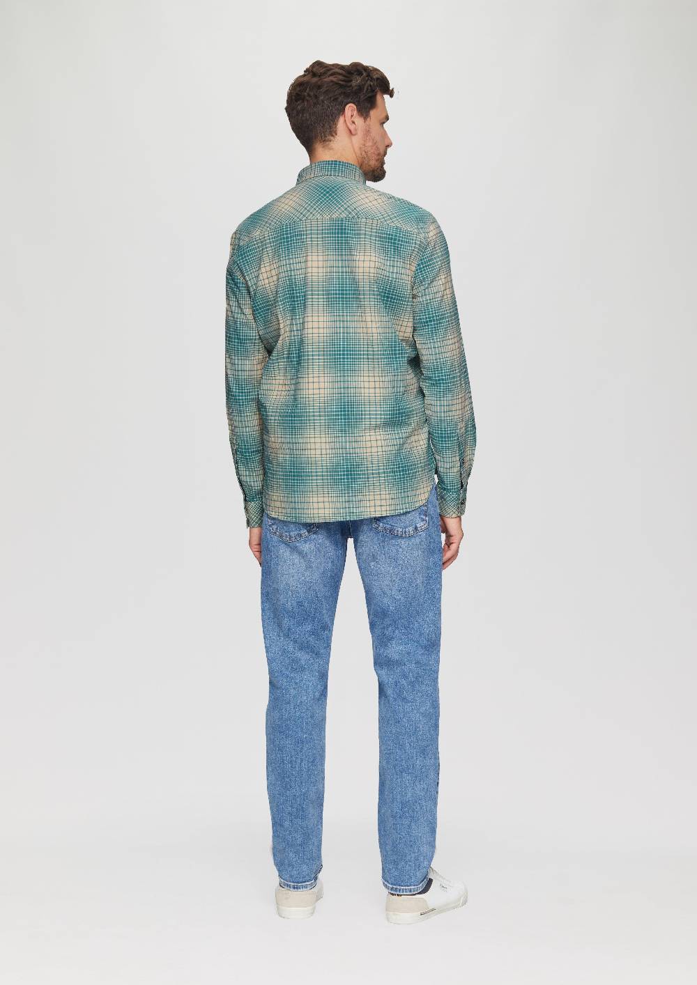 S.Oliver Regular Fit: Hemd mit Button-Down-Kragen aus Baumwollstretch Fabrikpreis