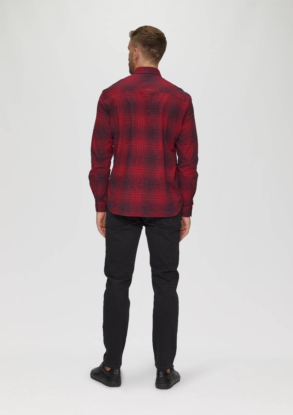 S.Oliver Regular Fit: Hemd mit Button-Down-Kragen aus Baumwollstretch Flash Sale