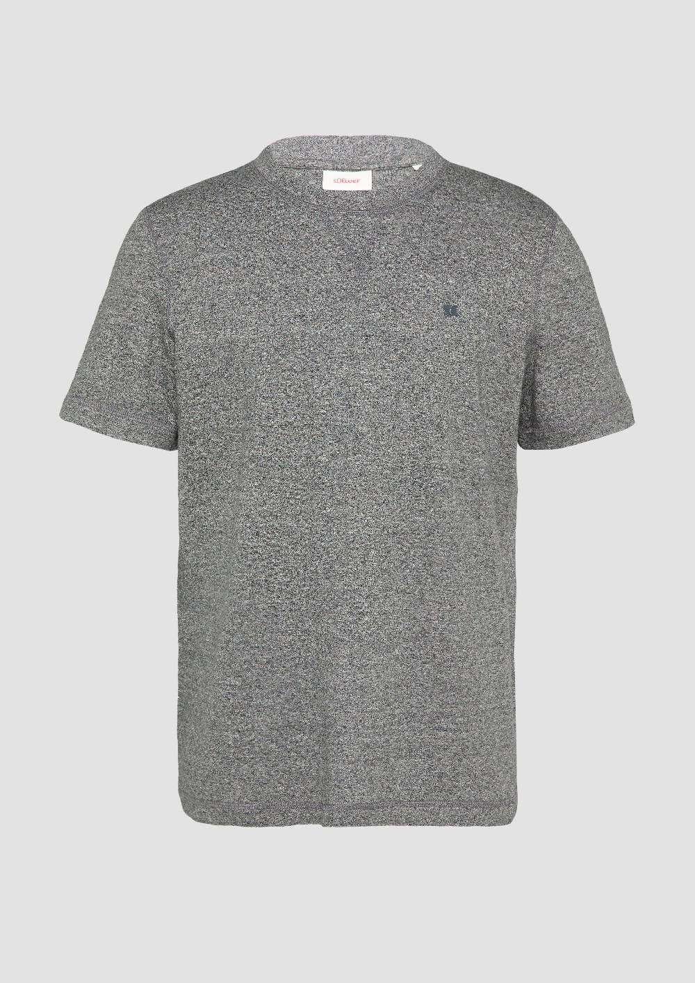 S.Oliver Meliertes Baumwollshirt Osterangebot