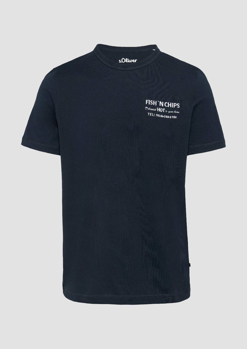 S.Oliver Baumwollshirt mit Frontprint Muttertagsangebot