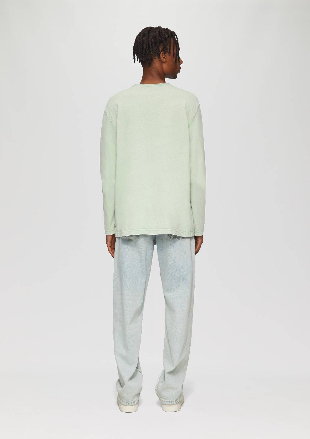 S.Oliver Gewaschenes Longsleeve mit Rollkante Lagerräumung