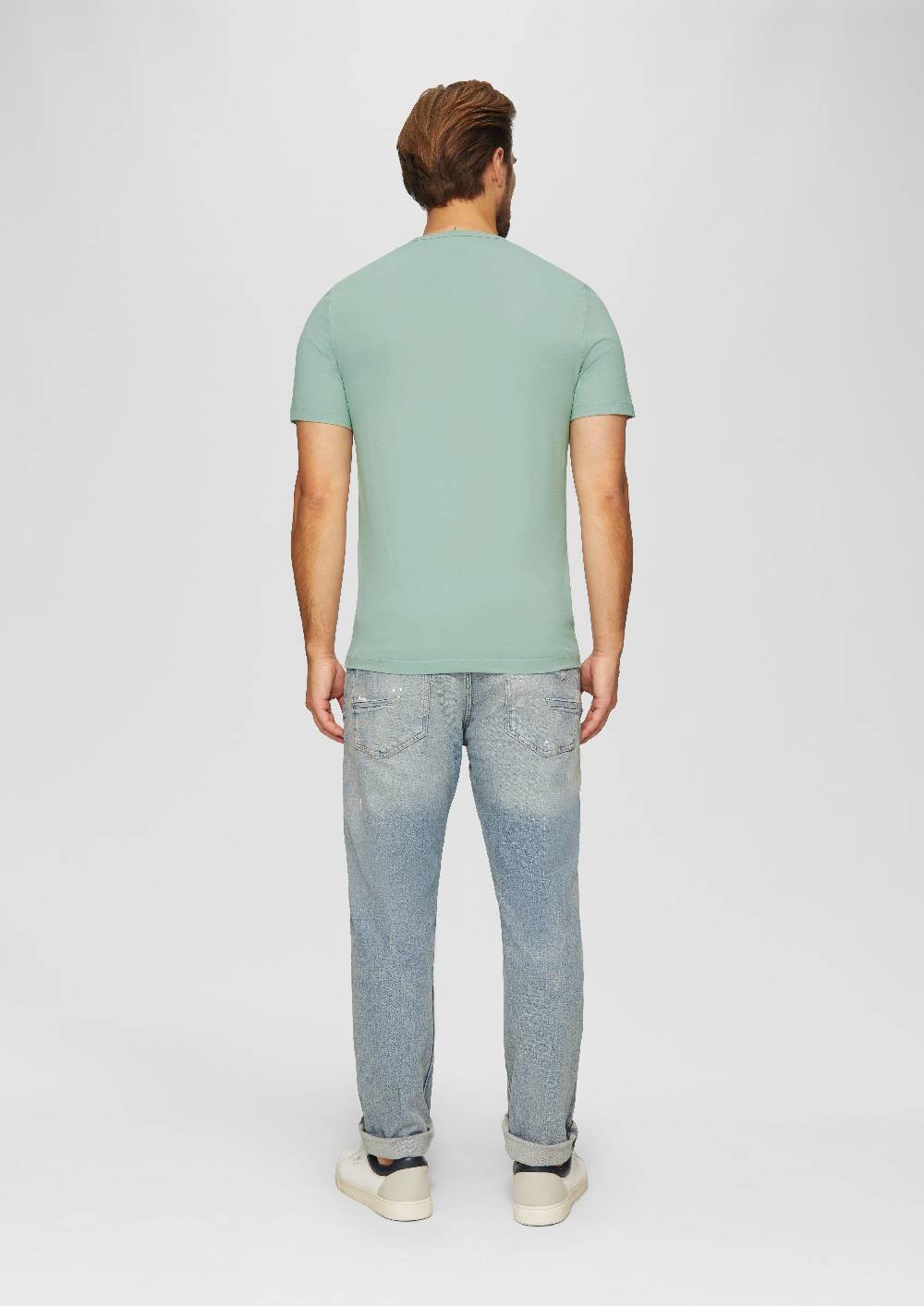 S.Oliver T-Shirt mit Logostickerei Exklusive Angebote