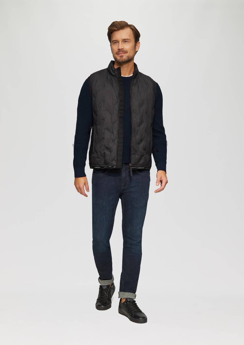 S.Oliver Strickpullover mit Musterstruktur Tägliche Deals