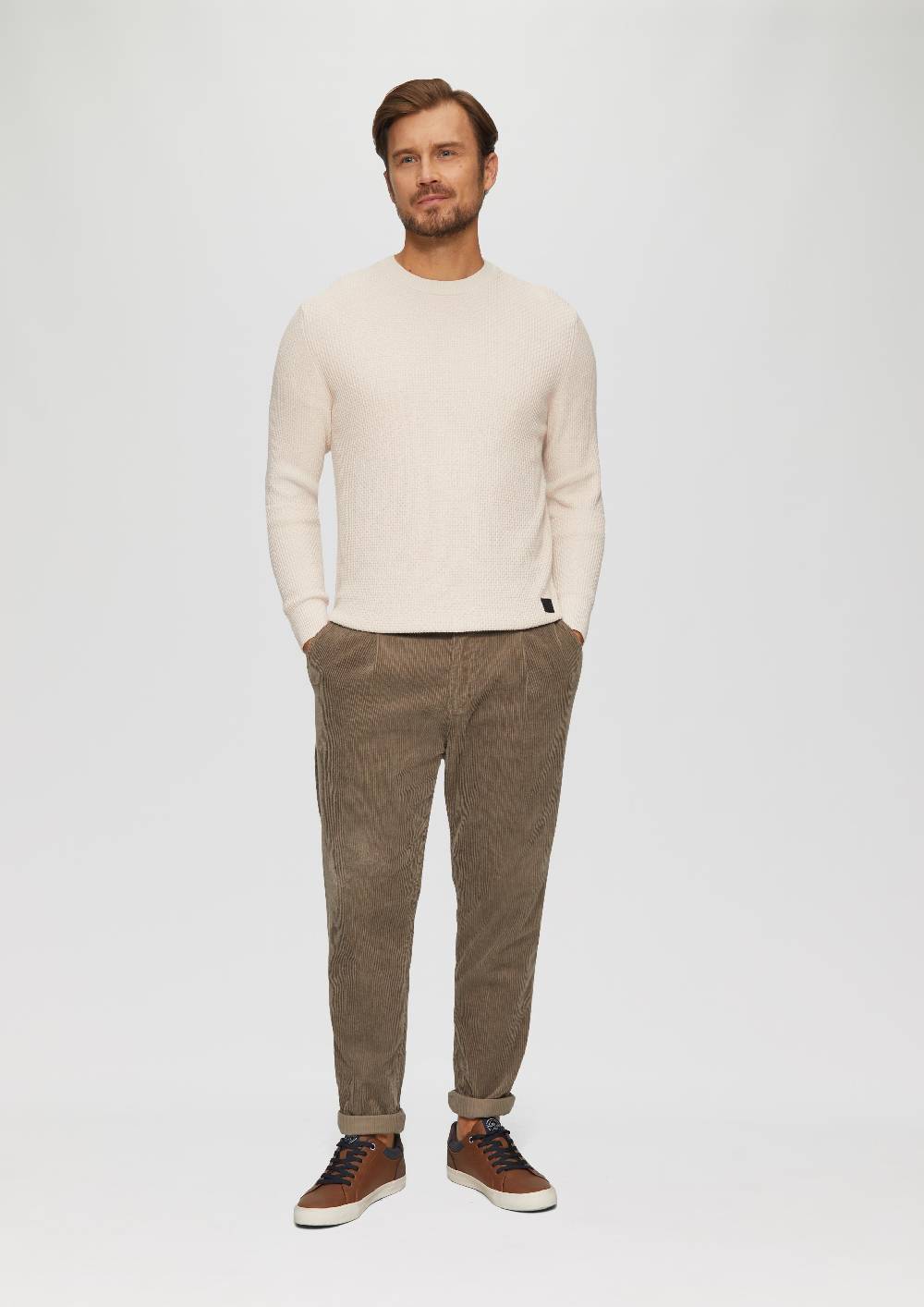 S.Oliver Strickpullover mit Musterstruktur Sonderangebote