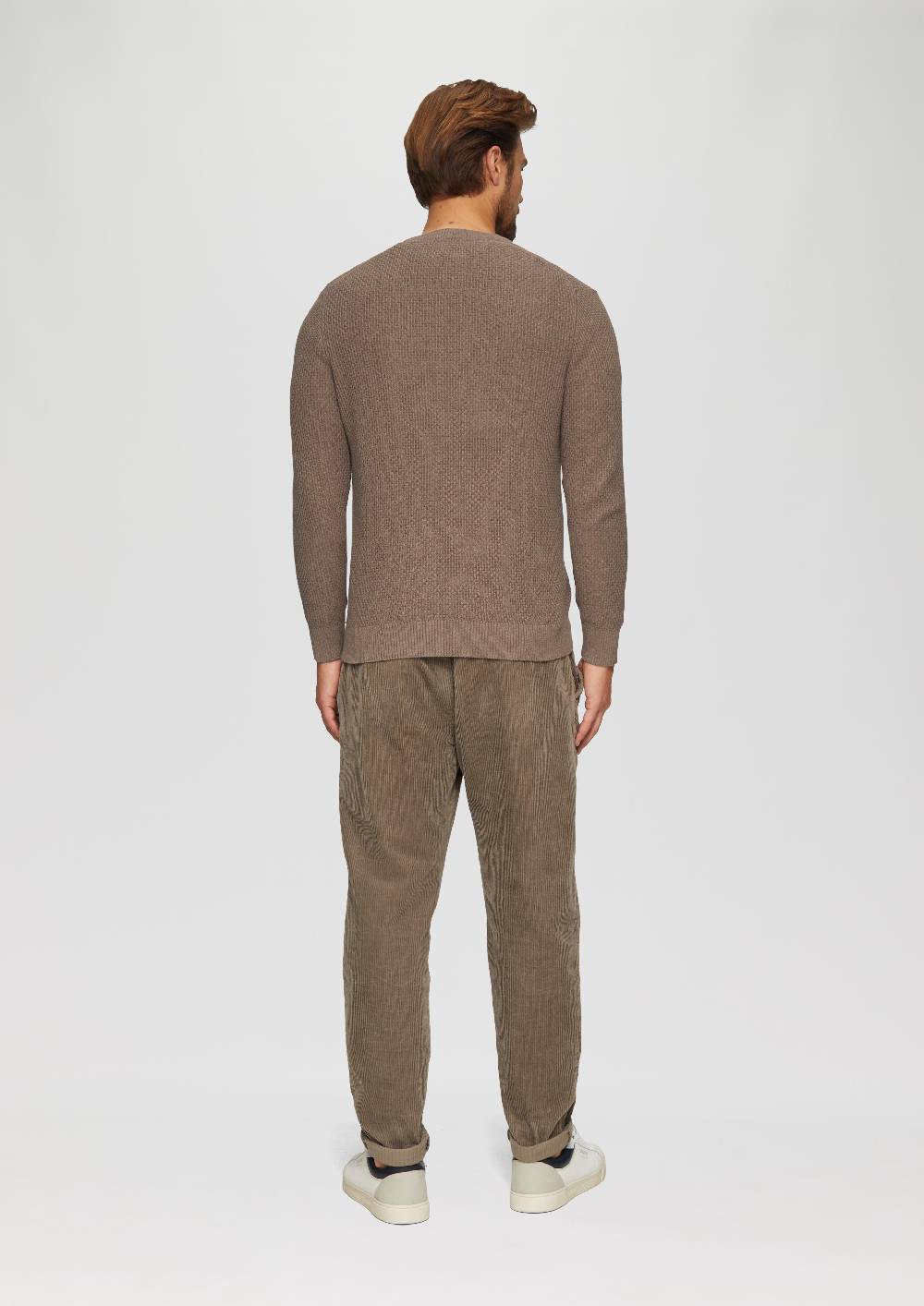 S.Oliver Strickpullover mit Musterstruktur Tiefpreis