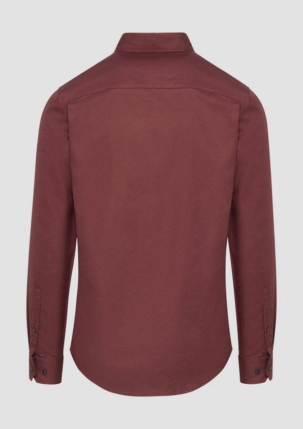 S.Oliver Tailored Fit: Fein strukturiertes Hemd aus Comfort Stretch Wochenangebot