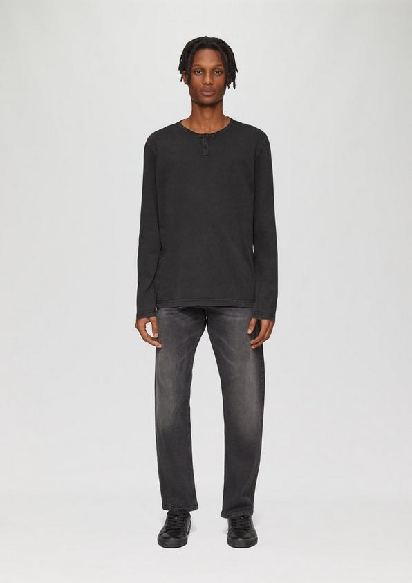 S.Oliver Gewaschenes Longsleeve mit Rollkante JETZT KAUFEN