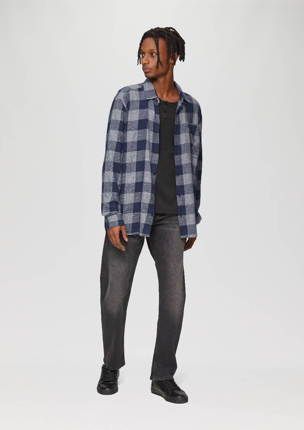 S.Oliver Gewaschenes Longsleeve mit Rollkante JETZT KAUFEN