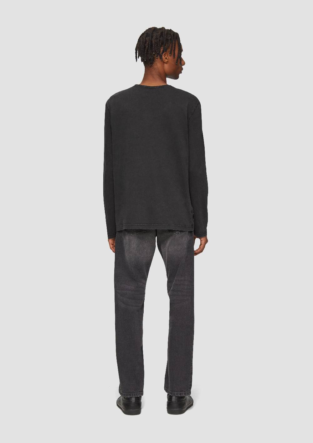 S.Oliver Gewaschenes Longsleeve mit Rollkante JETZT KAUFEN