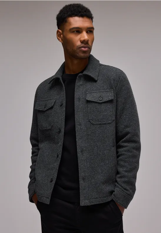 Street One Overshirt in Woll-Optik Online Shopping