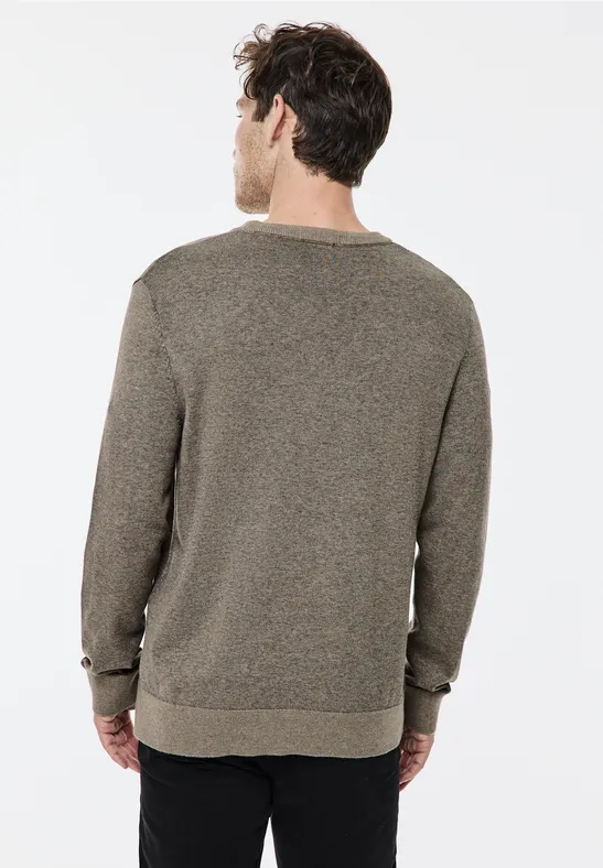 Street One Pullover in Two Tone Optik Tiefpreis