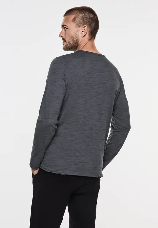 Street One Melange V-Neck Longsleeve Wochenangebot