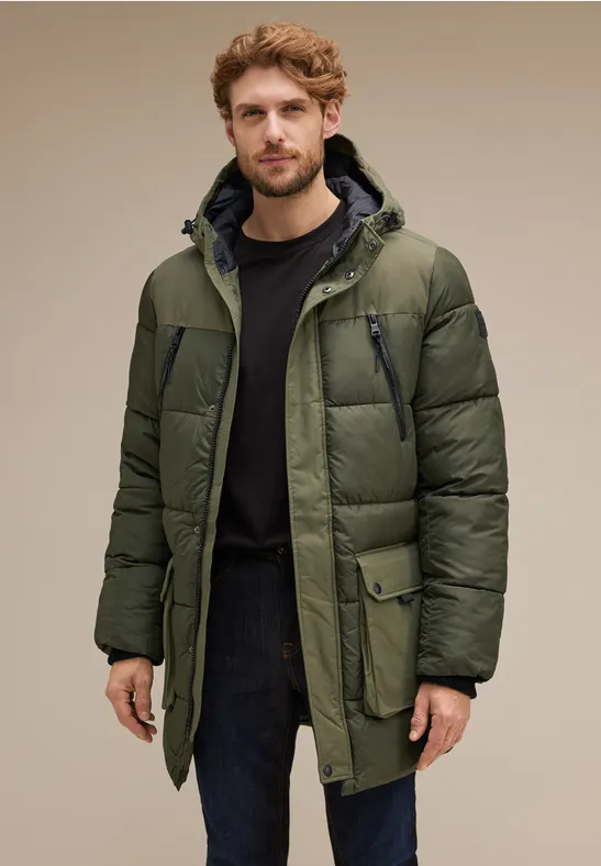 Street One Longjacke mit 2-Wege Zipper Bis zu 65% Rabatt