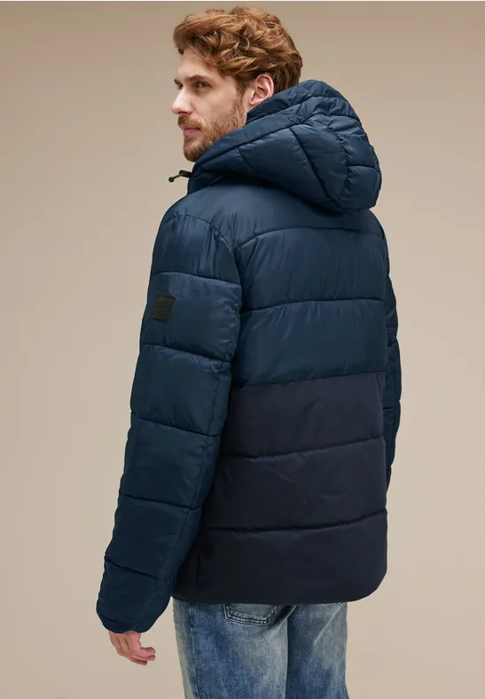Street One Pufferjacke im Materialmix Kostenloser Versand international