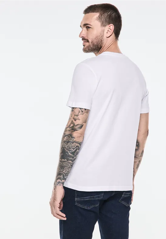 Street One T-Shirt mit Chestprint Fabrikverkauf
