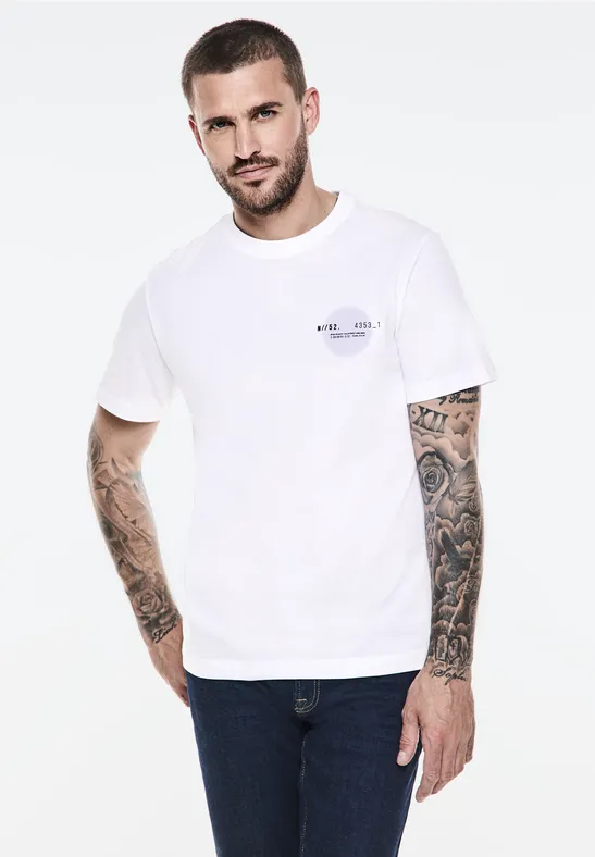 Street One T-Shirt mit Chestprint Sonderangebot