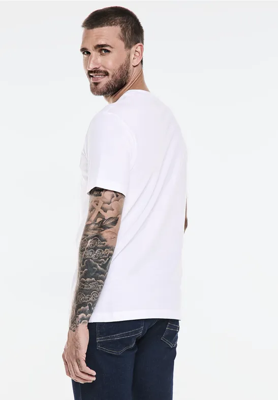 Street One T-Shirt mit Chestprint Sonderangebot