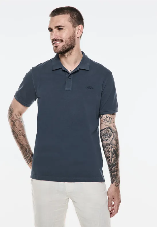 Street One Gewaschenes Poloshirt Rabatt
