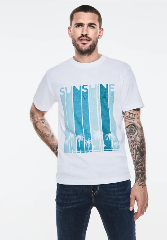 Street One T-Shirt mit Frontprint Begrenztes Angebot
