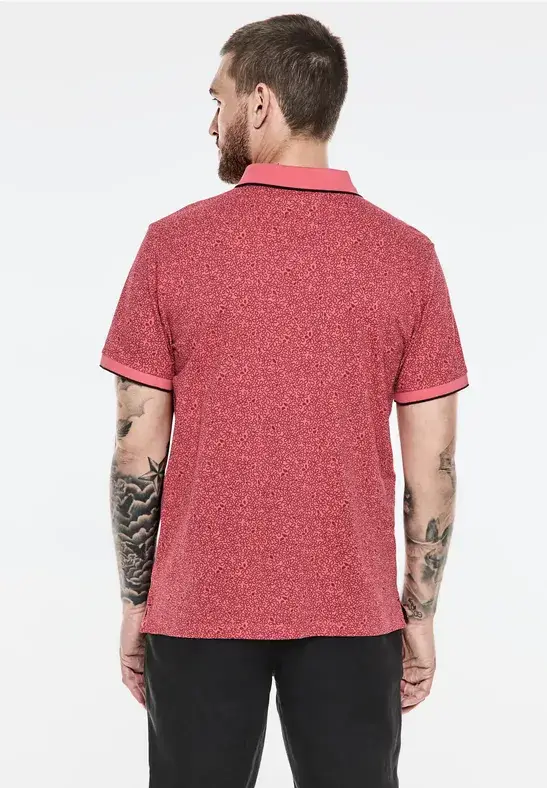 Street One Piquée Poloshirt mit Print Online Shopping