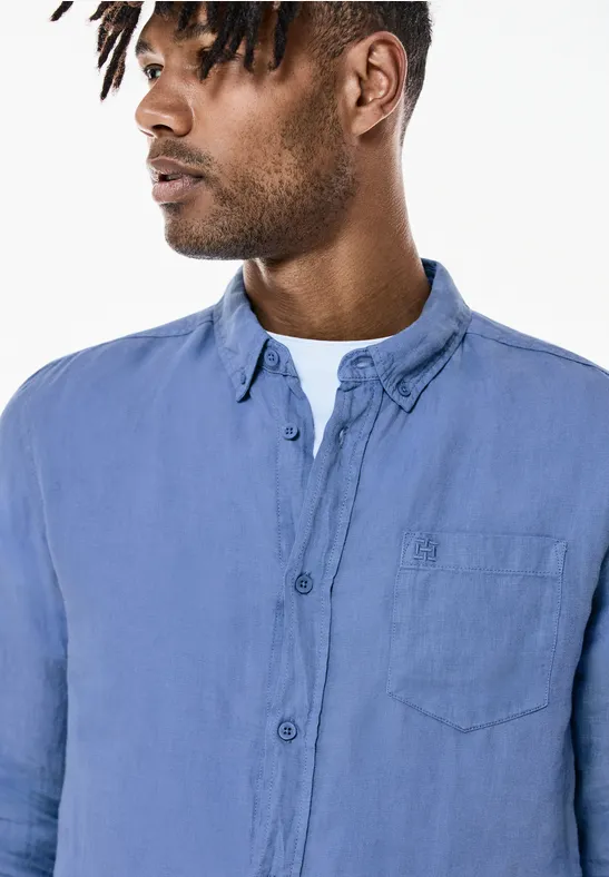 Street One Button Down Leinenhemd Preisnachlass
