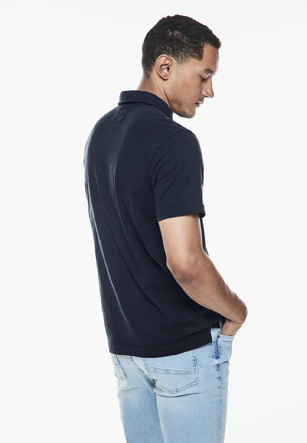Street One Garmend Dye Slub Poloshirt Vatertagsangebot