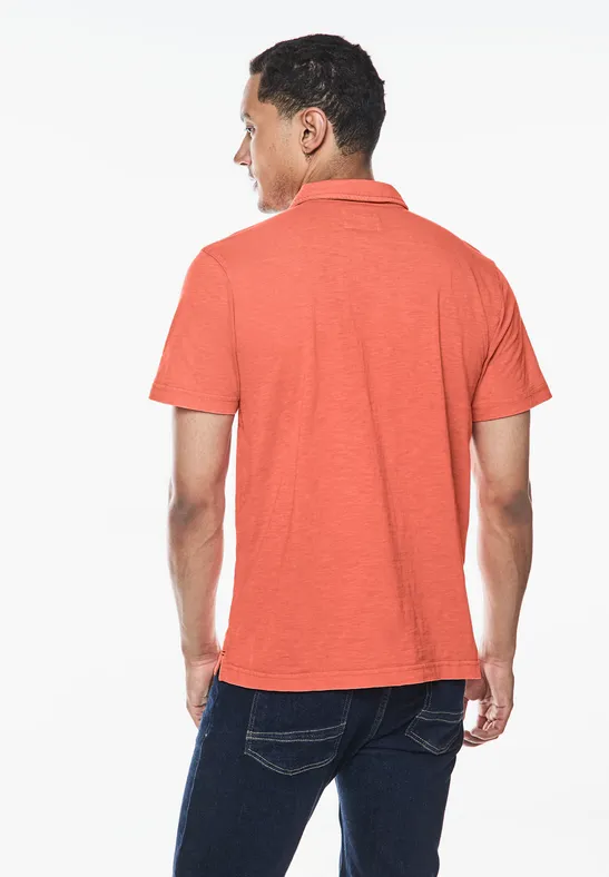 Street One Garmend Dye Slub Poloshirt Valentinstagsangebot
