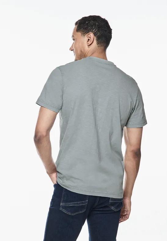 Street One Garmend Dye Slub T-Shirt Zeitlich begrenztes Angebot