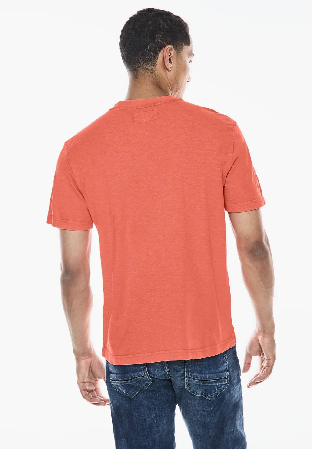 Street One Garment dye Henley Shirt Neuheiten