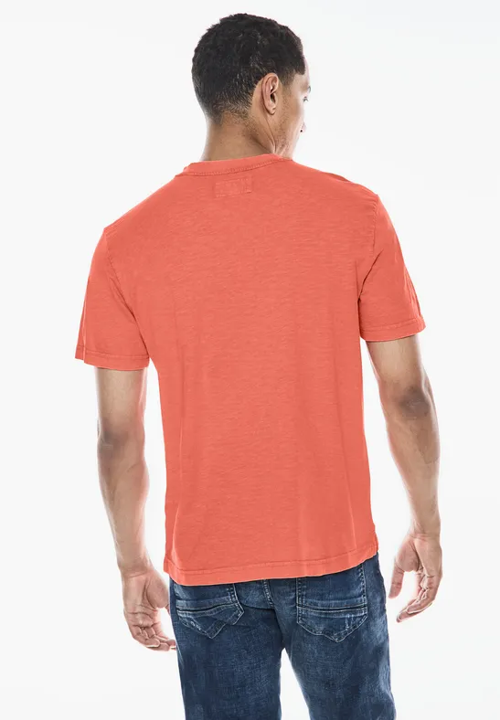 Street One Garment dye Henley Shirt Neuheiten