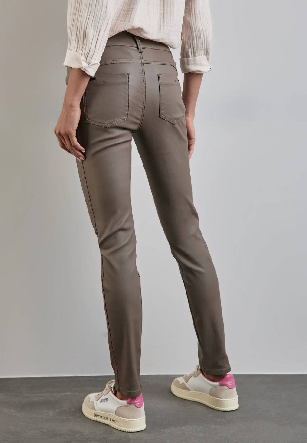 Street One Hose mit Coating - Style YORK Super Sparpreis