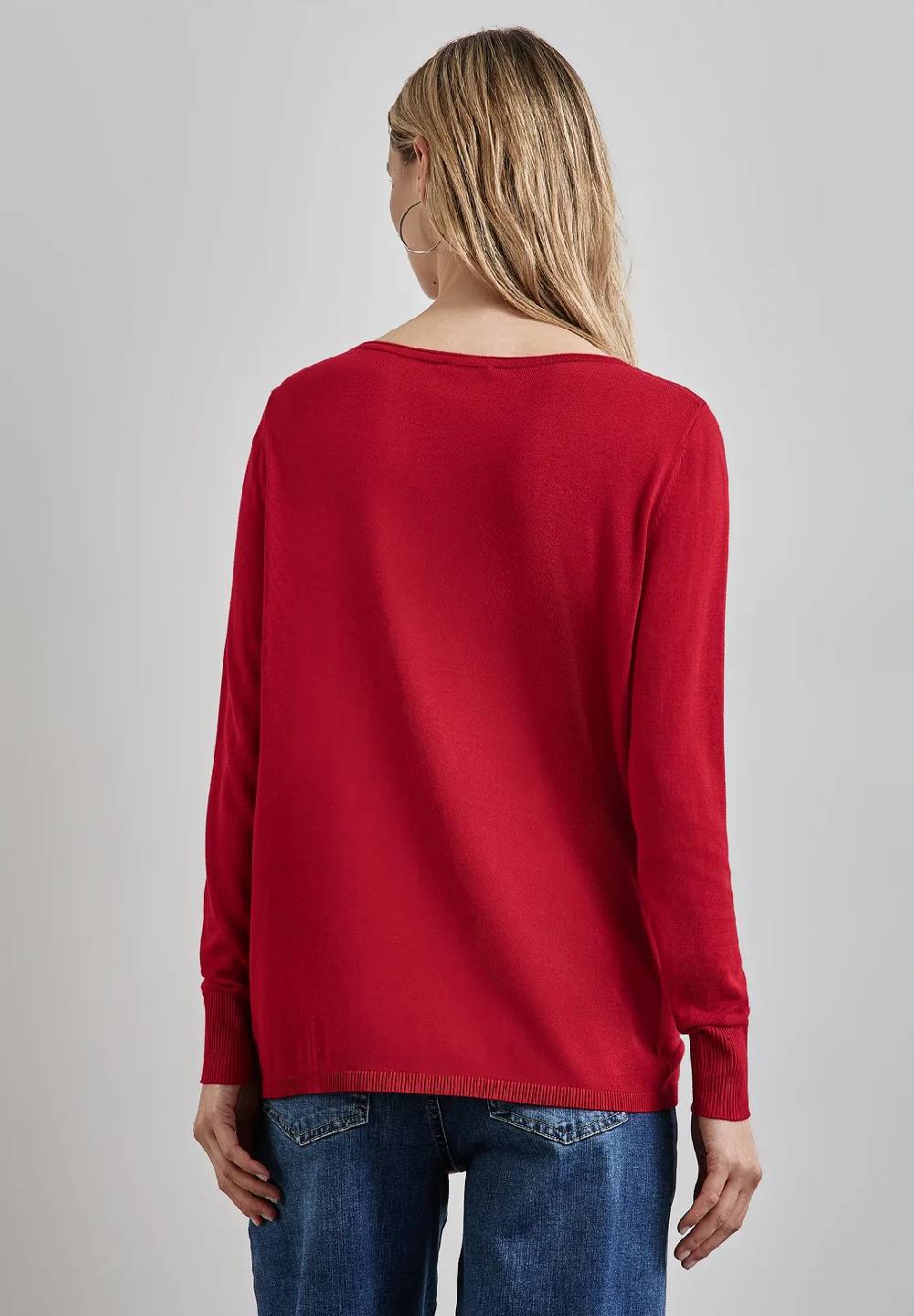 Street One Basic Pullover Sonderangebot der Fabrik
