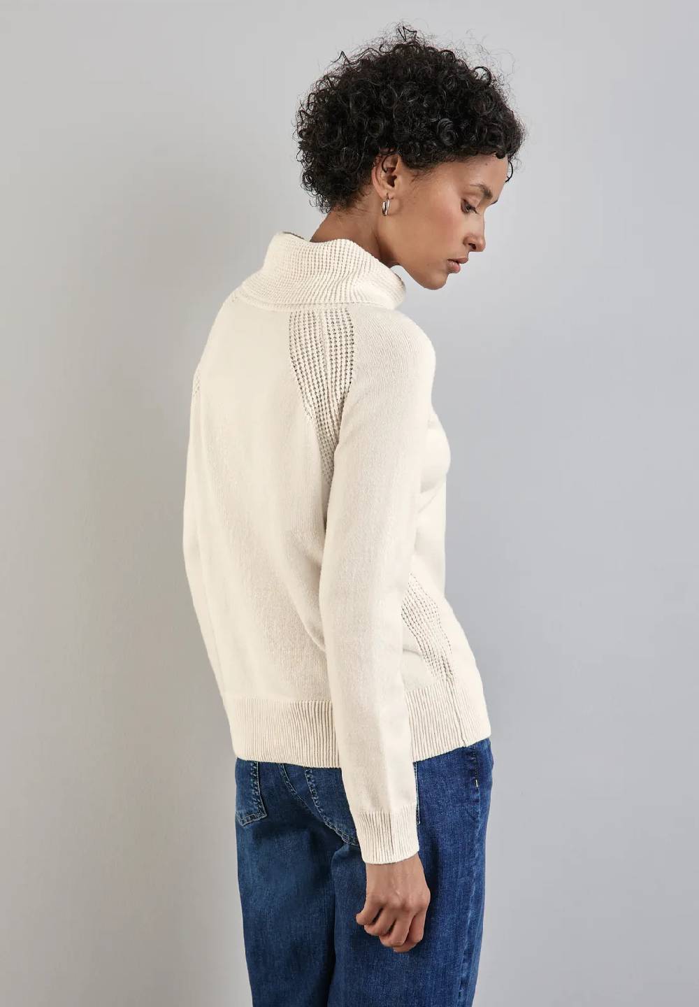 Street One Pullover mit Stehkragen Discount Store für neue Produkte