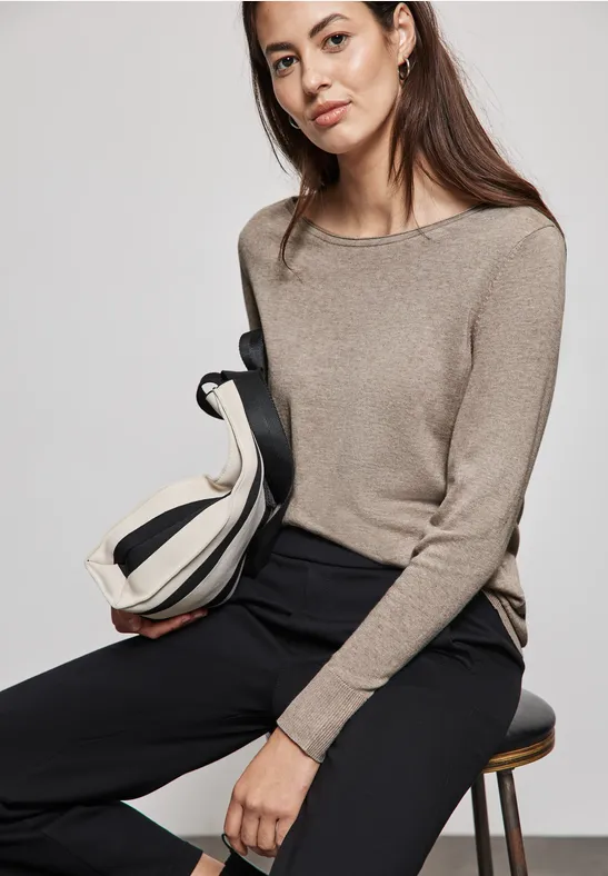 Street One Basic Pullover 50% Rabatt mit kostenlosem Versand