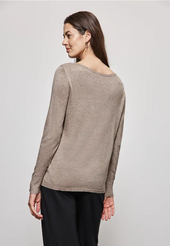 Street One Basic Pullover 50% Rabatt mit kostenlosem Versand