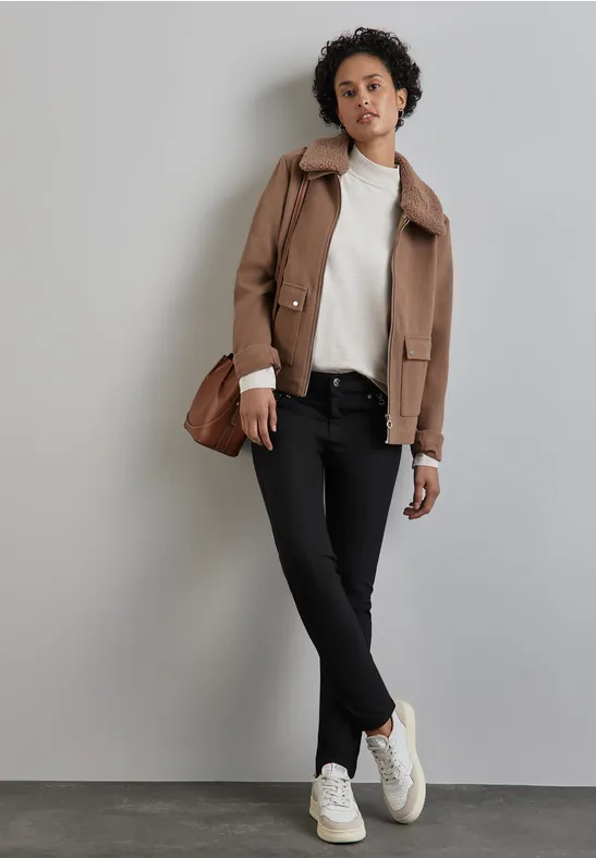 Street One Hose mit Zipper Details - Style YORK Kostenloser Versand international