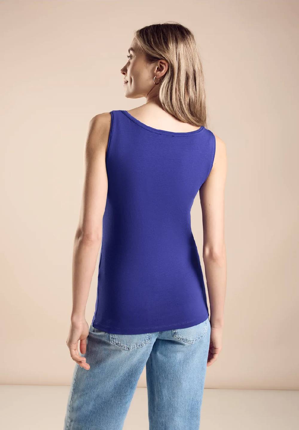 Street One Basic Top in Unifarbe - Style ANNI Fabrikladen