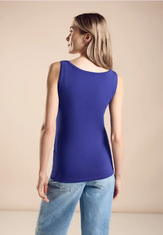 Street One Basic Top in Unifarbe - Style ANNI Fabrikladen