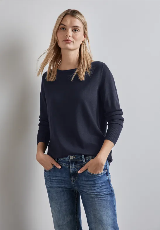 Street One Basic Pullover Im Verkauf