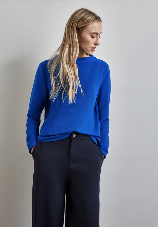 Street One Turtleneck Struktur-Shirt Rabatte dieses Monats