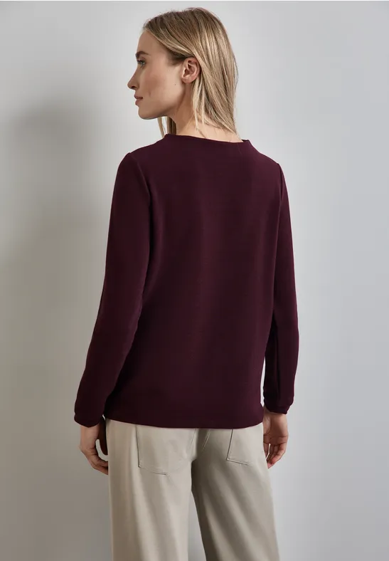 Street One Turtleneck Struktur-Shirt im Angebot