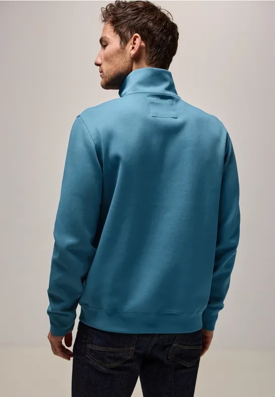 Street One Stretch Halfzip Sweater Rabatt