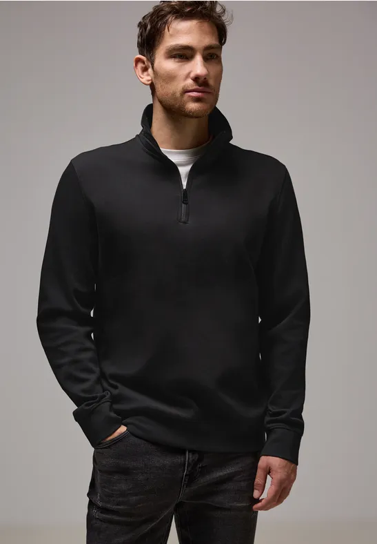 Street One Stretch Halfzip Sweater Flash Sale