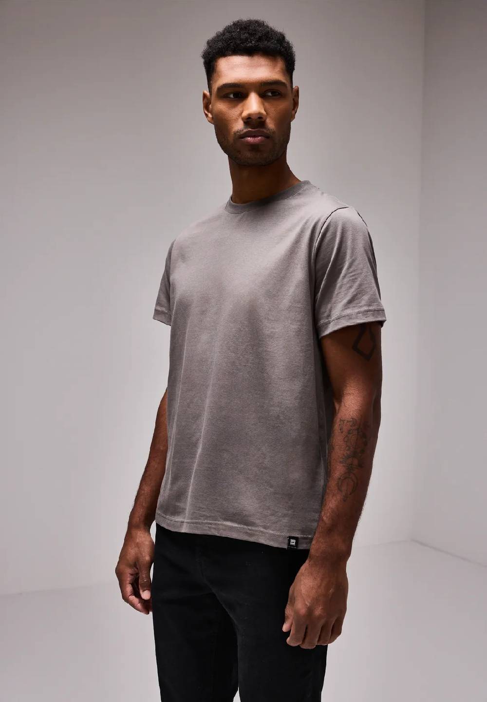 Street One Basic T-Shirt in Unifarbe Valentinstagsangebot
