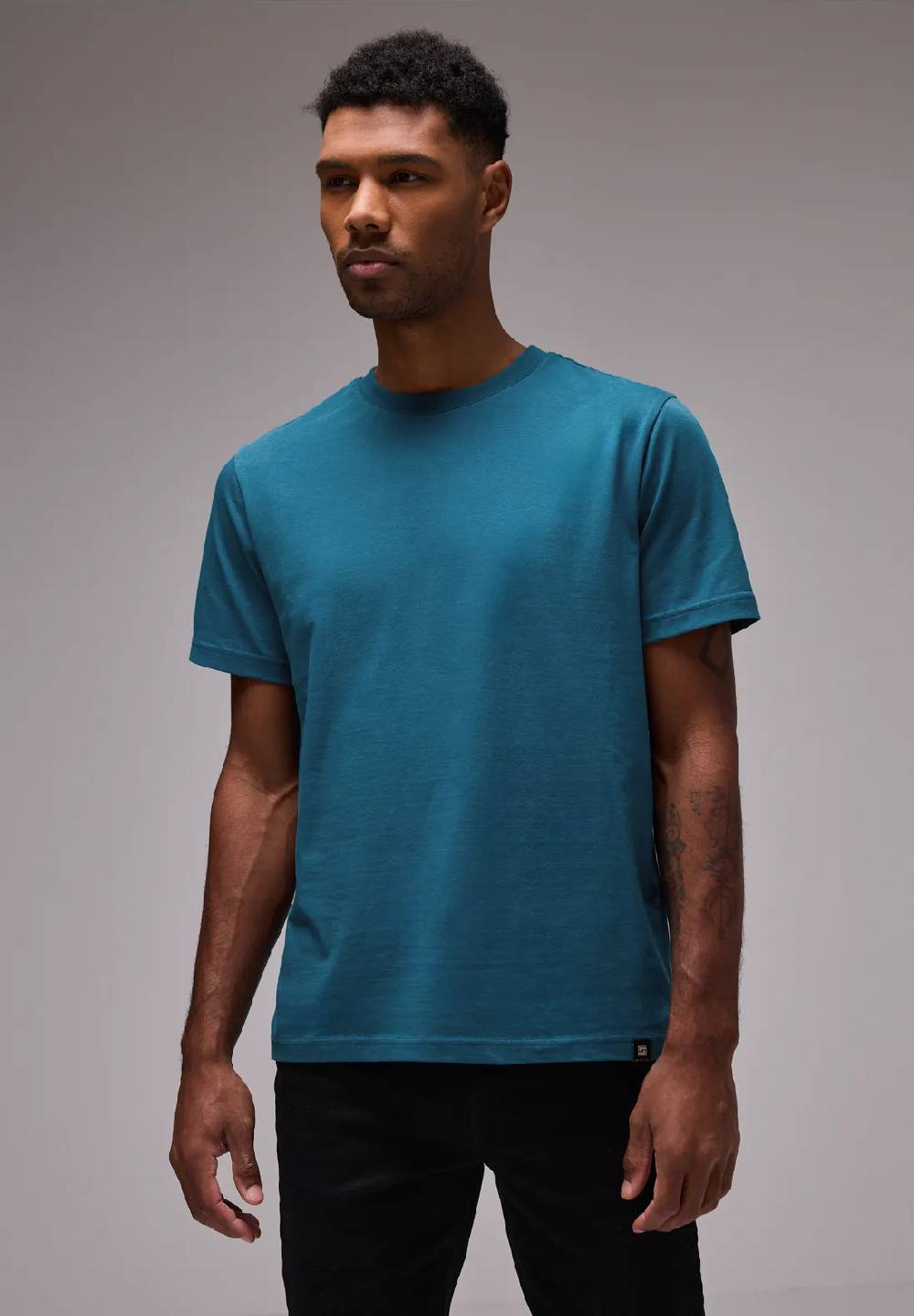 Street One Basic T-Shirt in Unifarbe Jubiläumsangebot