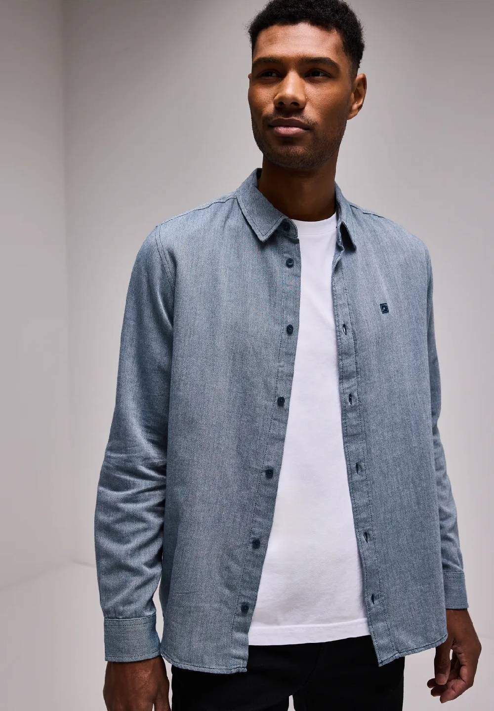 Street One Two Tone Flannelhemd Online Outlet
